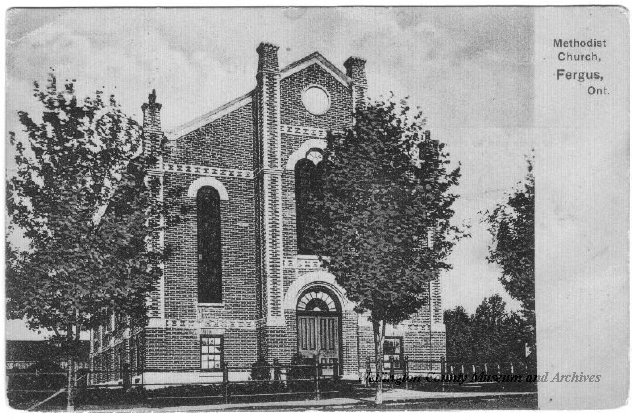 Fergus Methodist Church c1915
