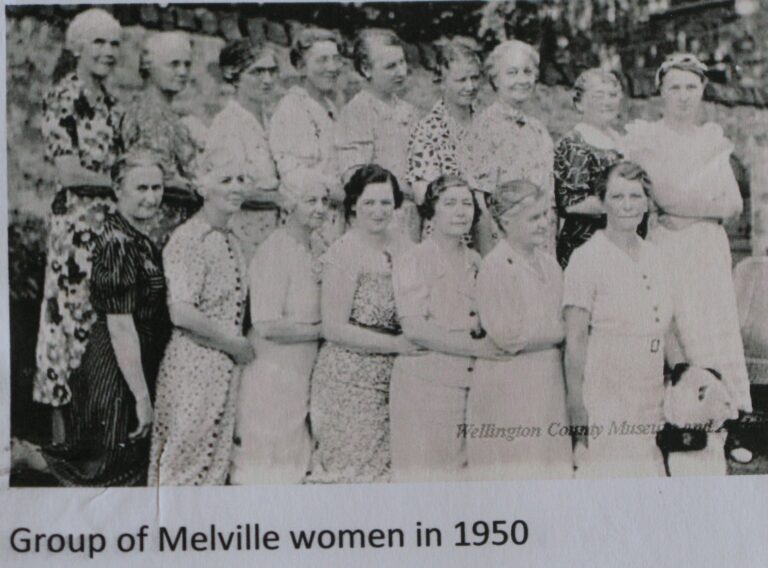 Group of Melville women 1950